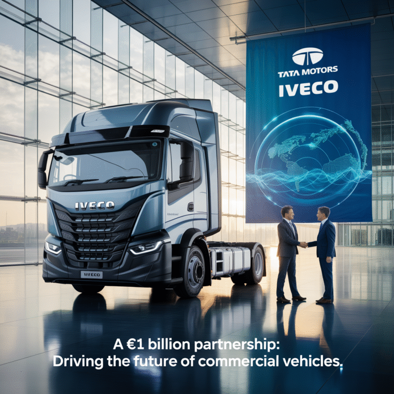 Commercial vehicles by Tata Motors and Iveco as part of the acquisition deal