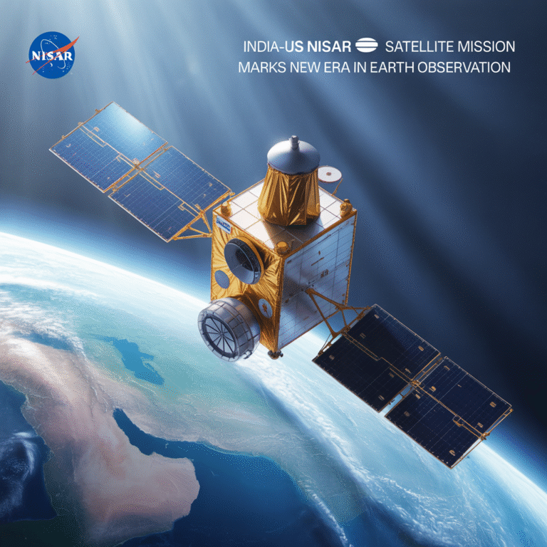 India–US NISAR Satellite Mission Marks New Era in Earth Observation