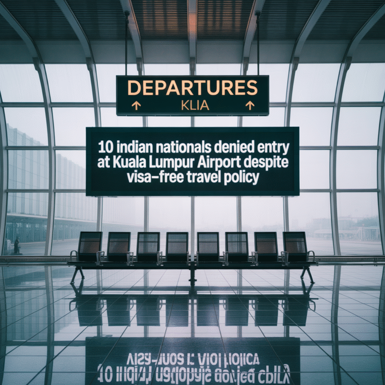 Malaysia denies entry to Indian travelers at KLIA immigration