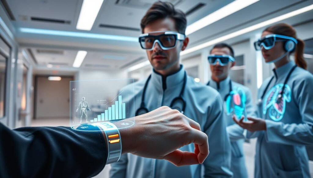 AI wearable integration in future healthcare technology