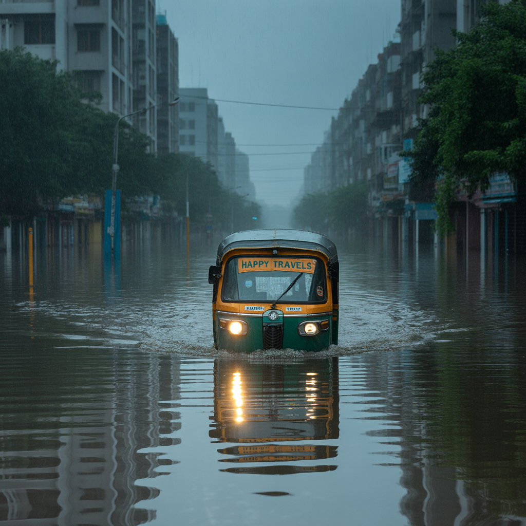 Urban flooding and disaster preparedness in Indian cities