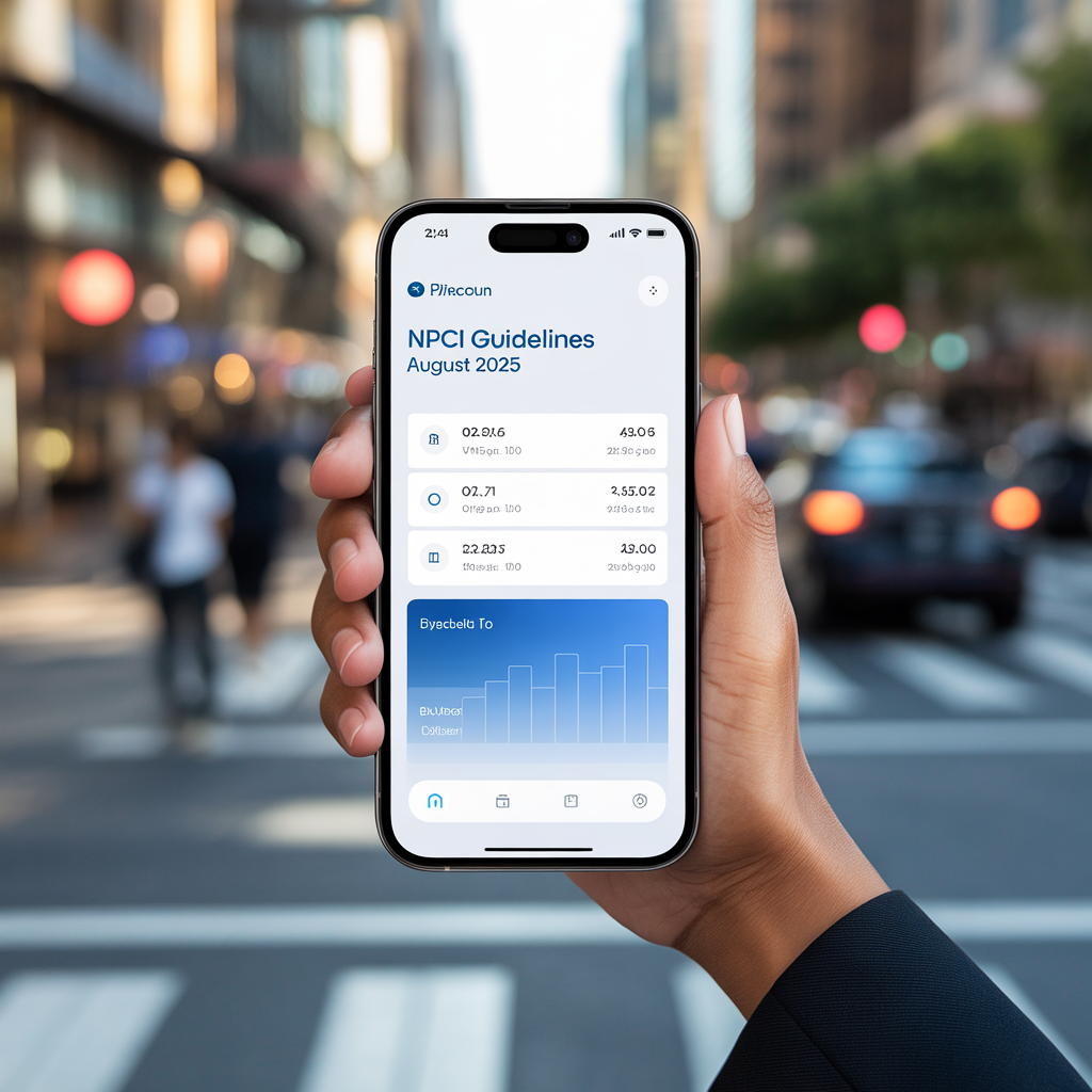 New UPI interface with updated limits as per August 2025 NPCI guidelines