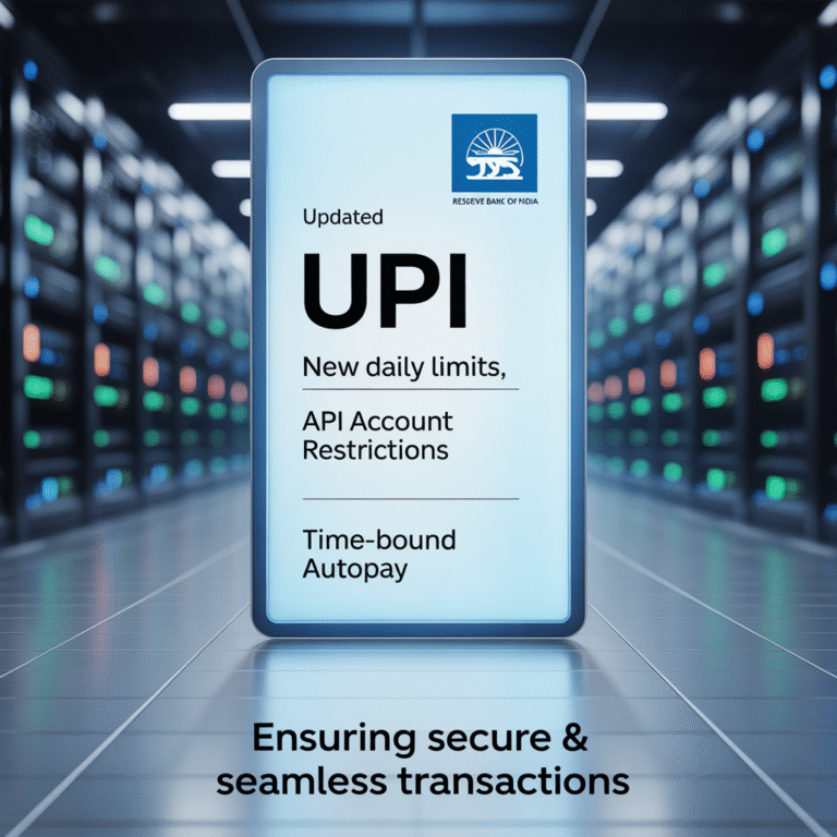 NPCI Enforces New UPI Rules from August 1 to Boost Stability and Curb Overuse