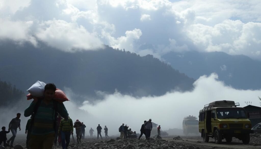 Uttarakhand cloudburst relief efforts