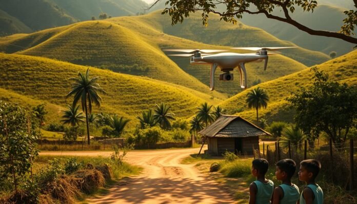 Drone Delivery Rural India