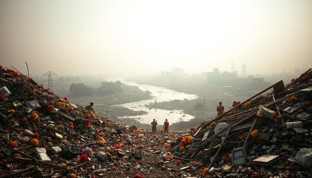 Durga Puja waste environmental impact