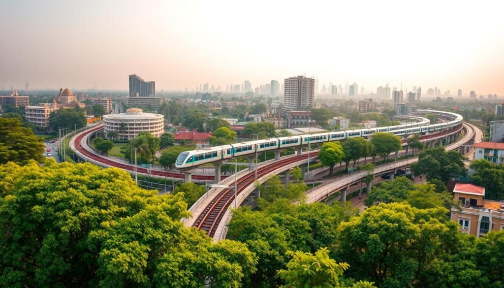 Environmental impacts of Kolkata Metro Green Line