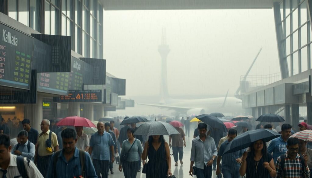 Flight Disruptions in Kolkata Airport