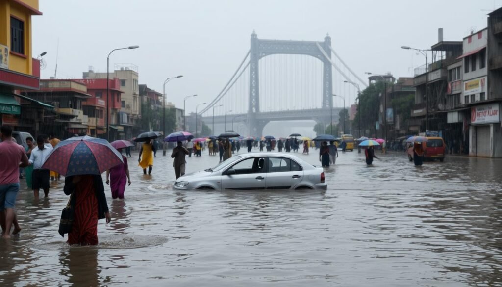 Local Community Impact of Rainfall in Kolkata
