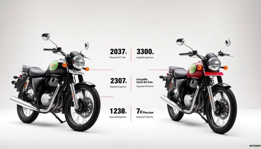 Meteor 350 improvements