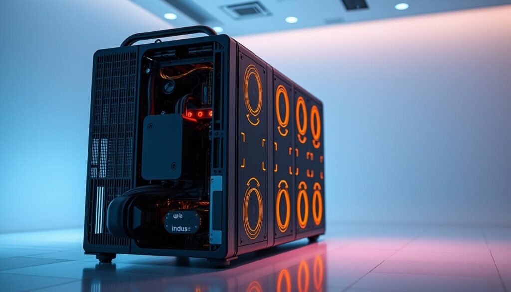 QpiAI Indus quantum computer features