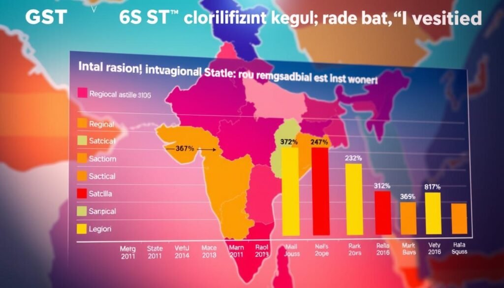 Regional variations in GST collection