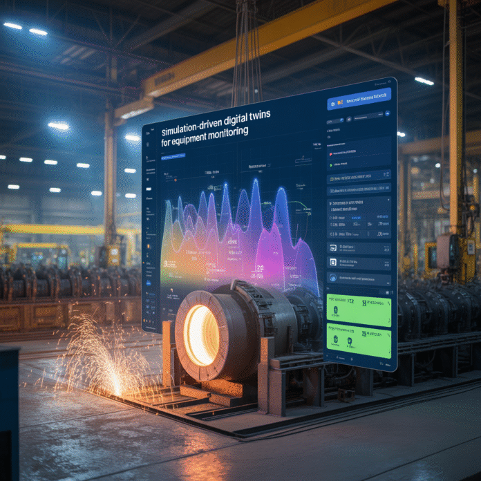 Simulation-Driven Digital Twins for Foundry Equipment Monitoring Simulation-Driven Digital Twins for Foundry Equipment Monitoring
