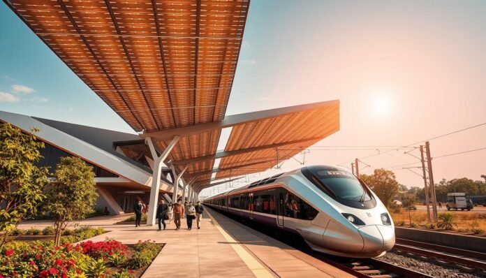 Solar-Powered-Railway-Station-Gujarat Solar-Powered Railway Station Gujarat