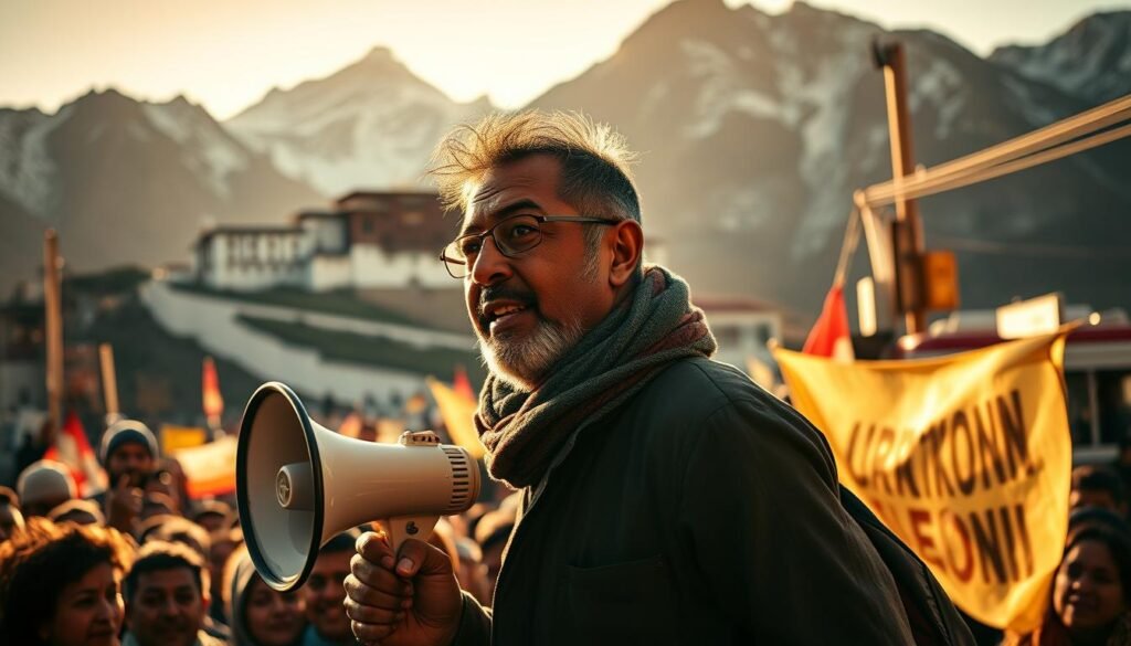 Sonam Wangchuk Leh protests