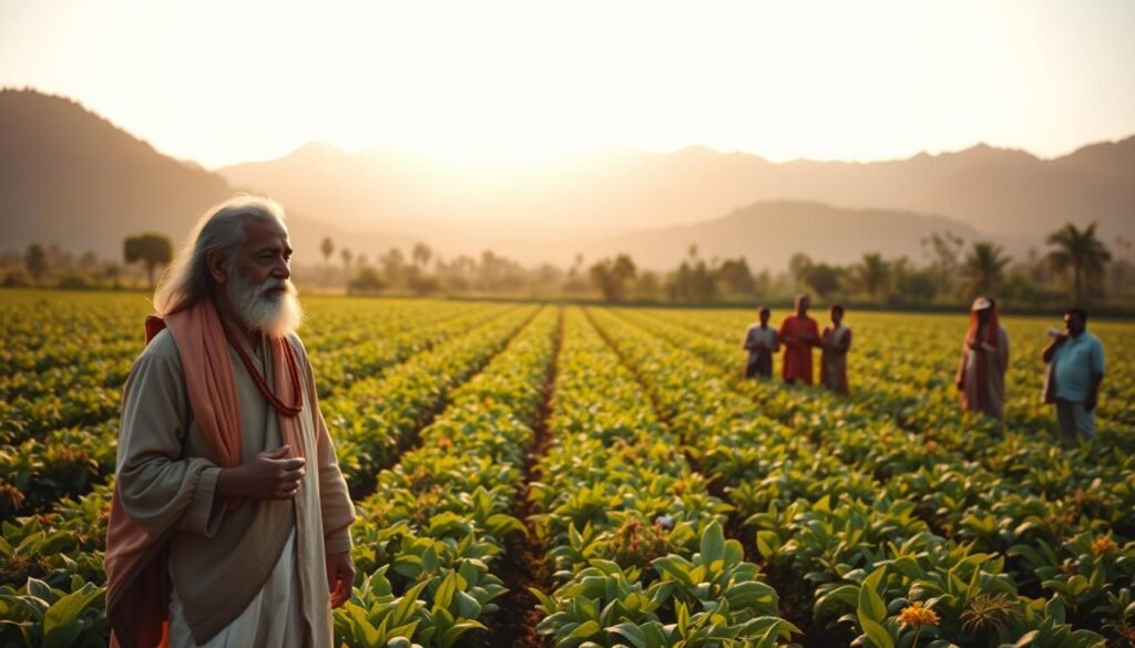 Sri Sri Ravi Shankar and sustainable agriculture practices
