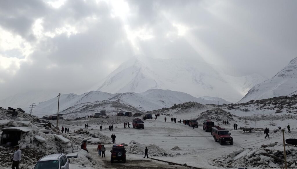 Uttarakhand avalanche 2025
