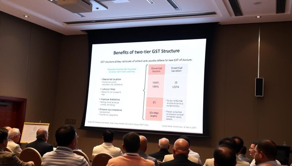benefits of two-tier GST rates