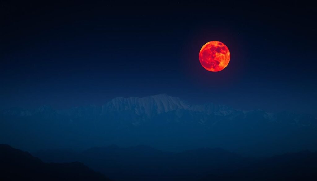 blood moon India