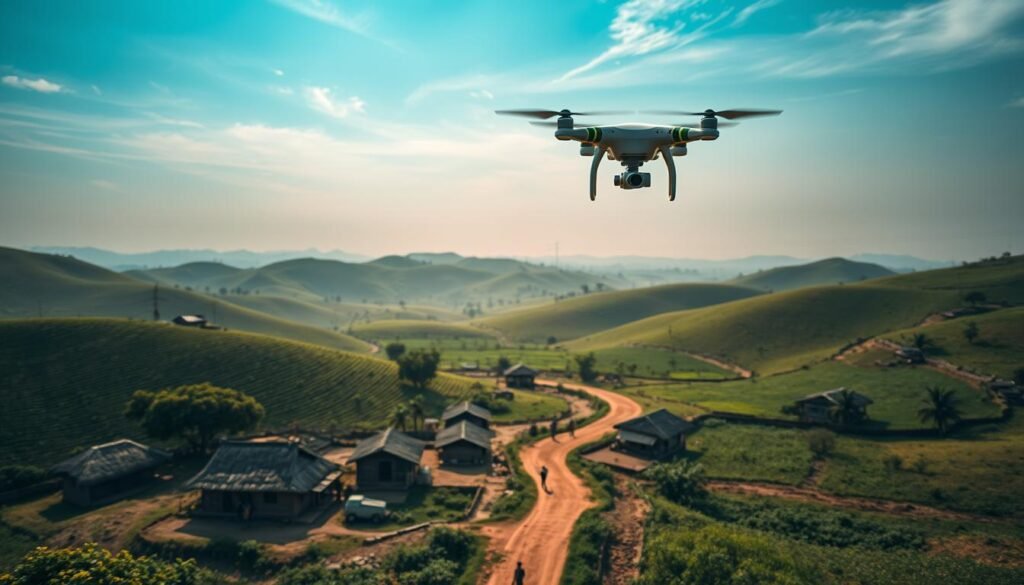 drone delivery rural India