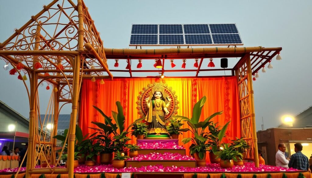 eco-friendly pandals