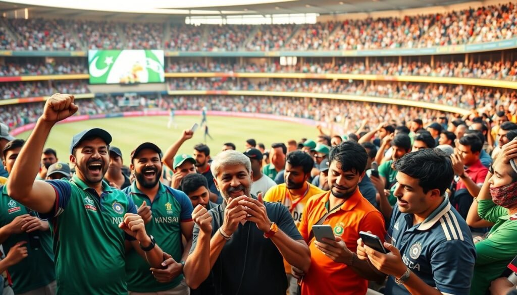 fan reactions to social media responses regarding cricket handshakes