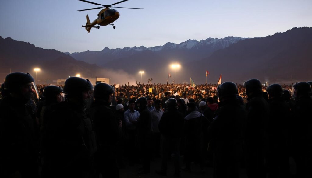 government response to tensions in Leh