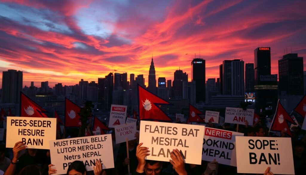 international reactions to Nepal social media ban