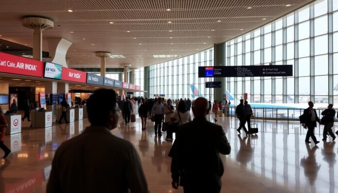Delhi Airport flight shift