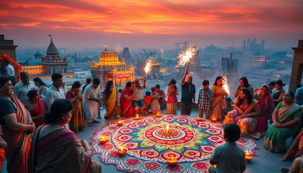 Diwali celebrations
