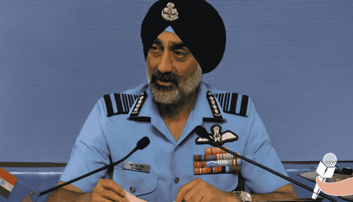 IAF Chief Marshal A P Singh Indian Air Chief Confirms Destruction of 10 Pakistani Aircraft in Operation Sindoor