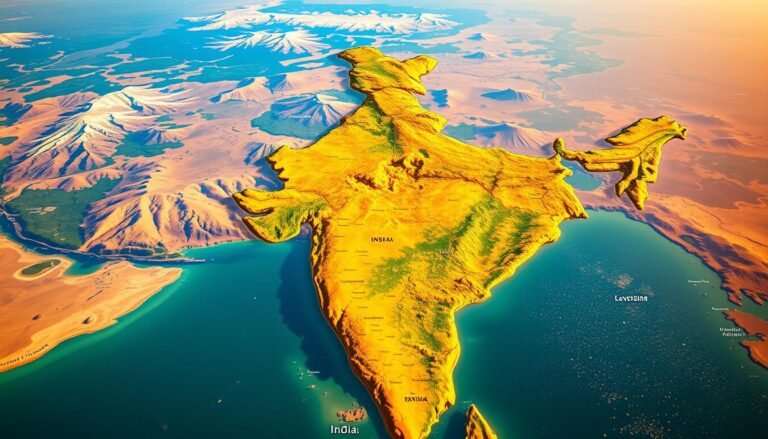 India geography, Indian states, union territories, Indian map, regions