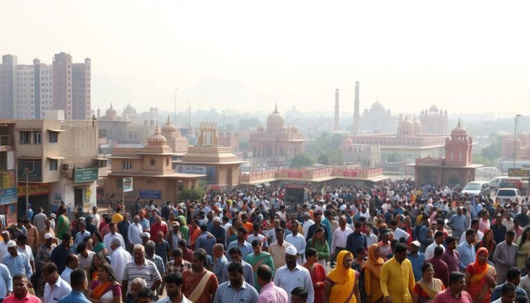 Indian population, census India, demographics, population growth, density