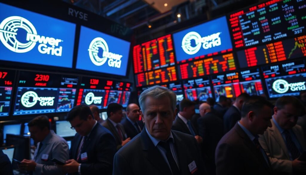 investor confidence in Power Grid shares