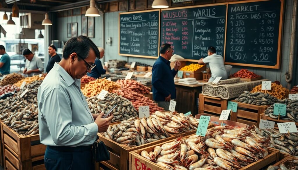 shrimp pricing effects