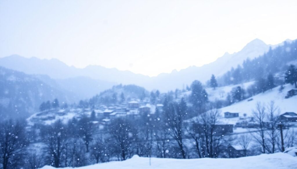 snowfall in North India