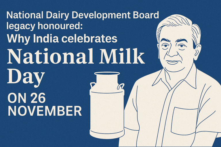 National Dairy Development Board legacy honoured: Why India celebrates National Milk Day on 26 November