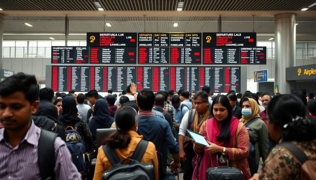 airport disruptions India