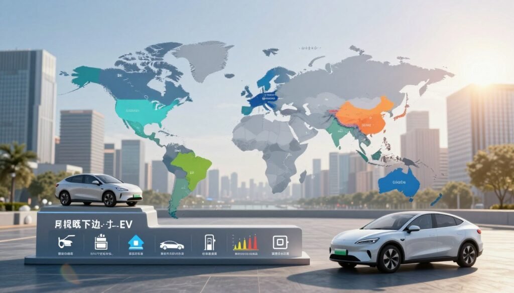 Comparative analysis of global EV policies