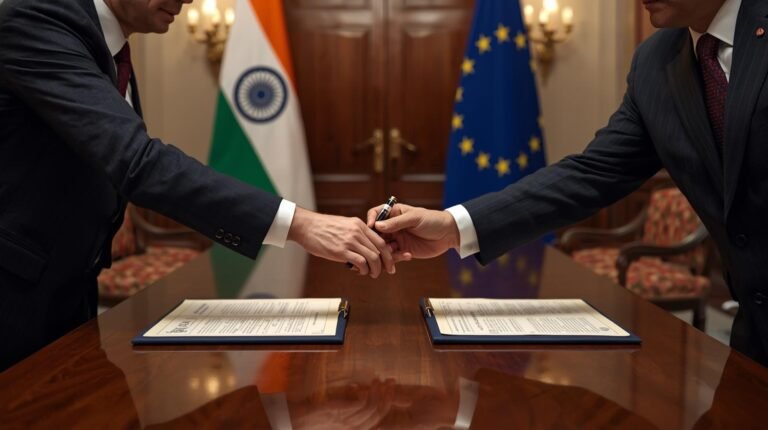 Historic India‑EU Free Trade Deal Signed