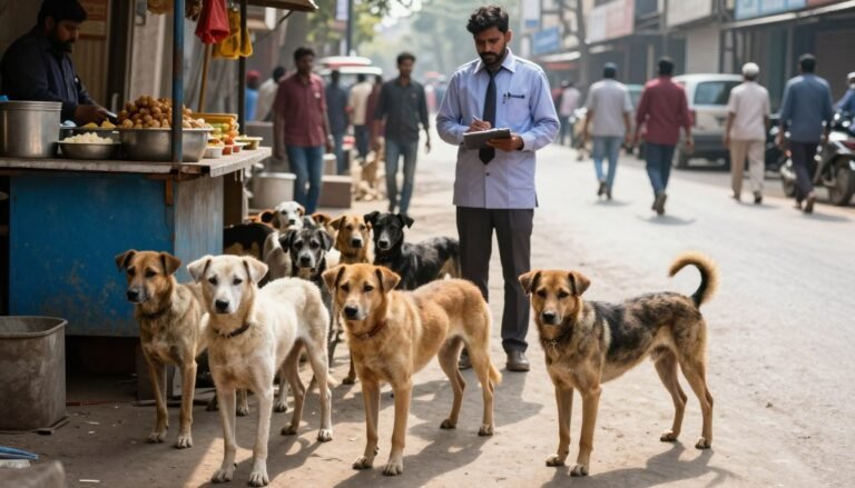 Stray Dogs Policy Warning