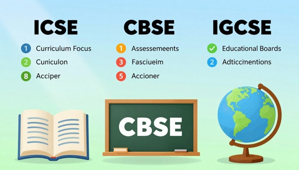 ICSE vs CBSE vs IGCSE Board Key Differences ICSE vs CBSE vs IGCSE Board Key Differences