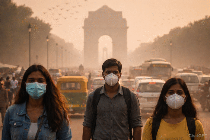 Rising Air Pollution Levels Raise Health Concerns Across Major Indian Cities Rising Air Pollution Levels Raise Health Concerns Across Major Indian Cities