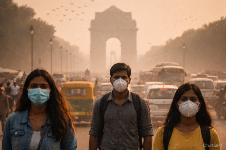 Rising Air Pollution Levels Raise Health Concerns Across Major Indian Cities