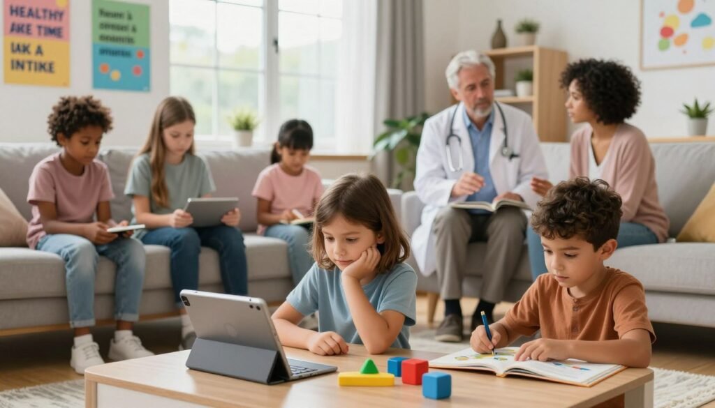 pediatric screen time guidance