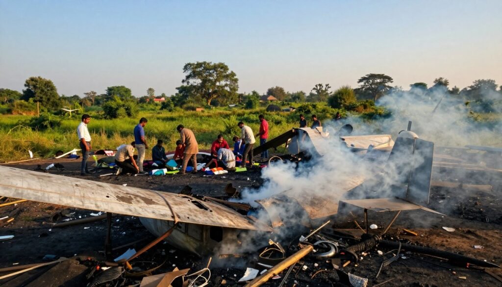 plane crash India