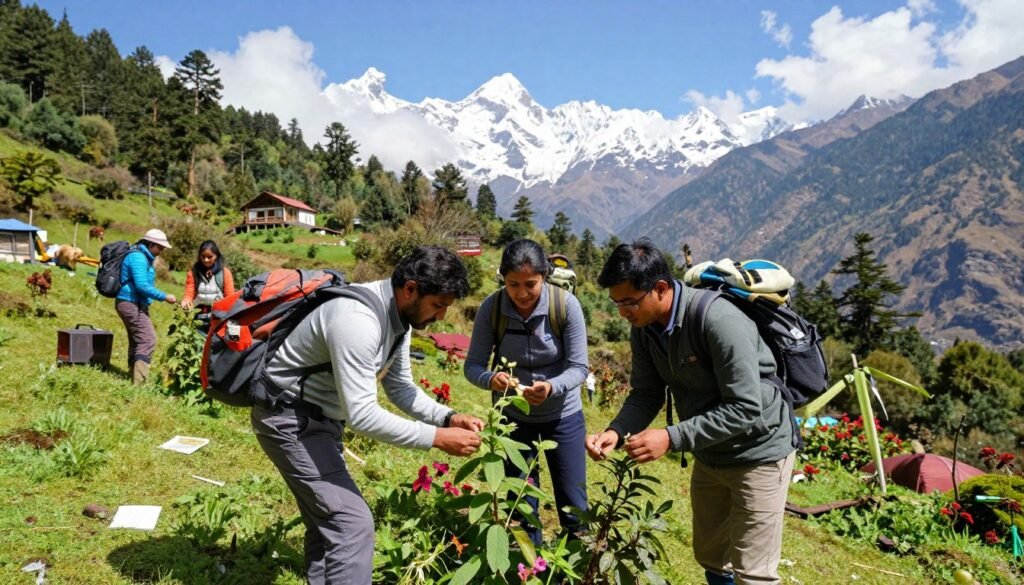 research team biodiversity India