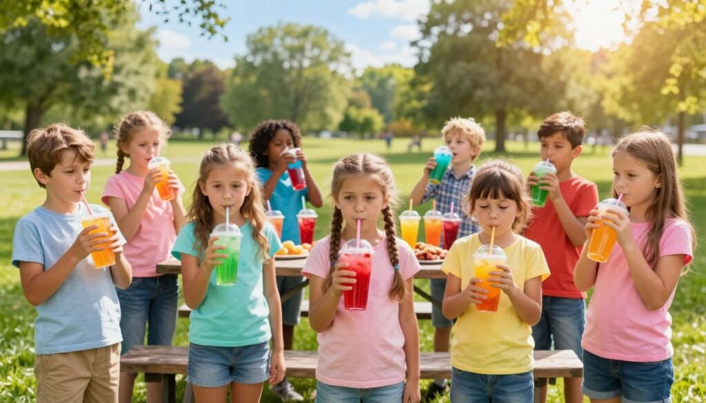 sugary drinks kids