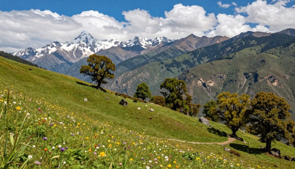 terrain climate Sikkim highlands