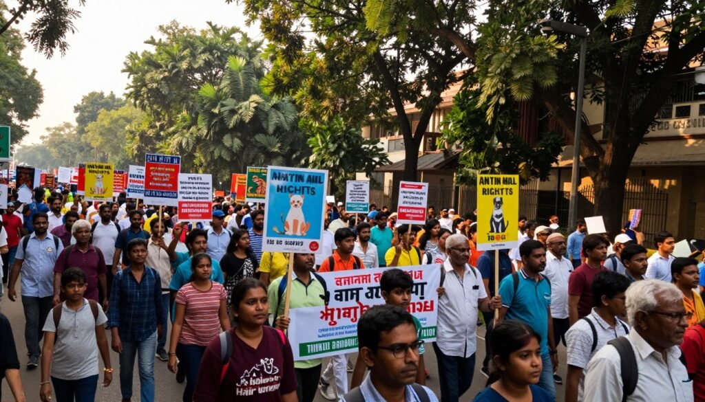Animal Rights March Delhi